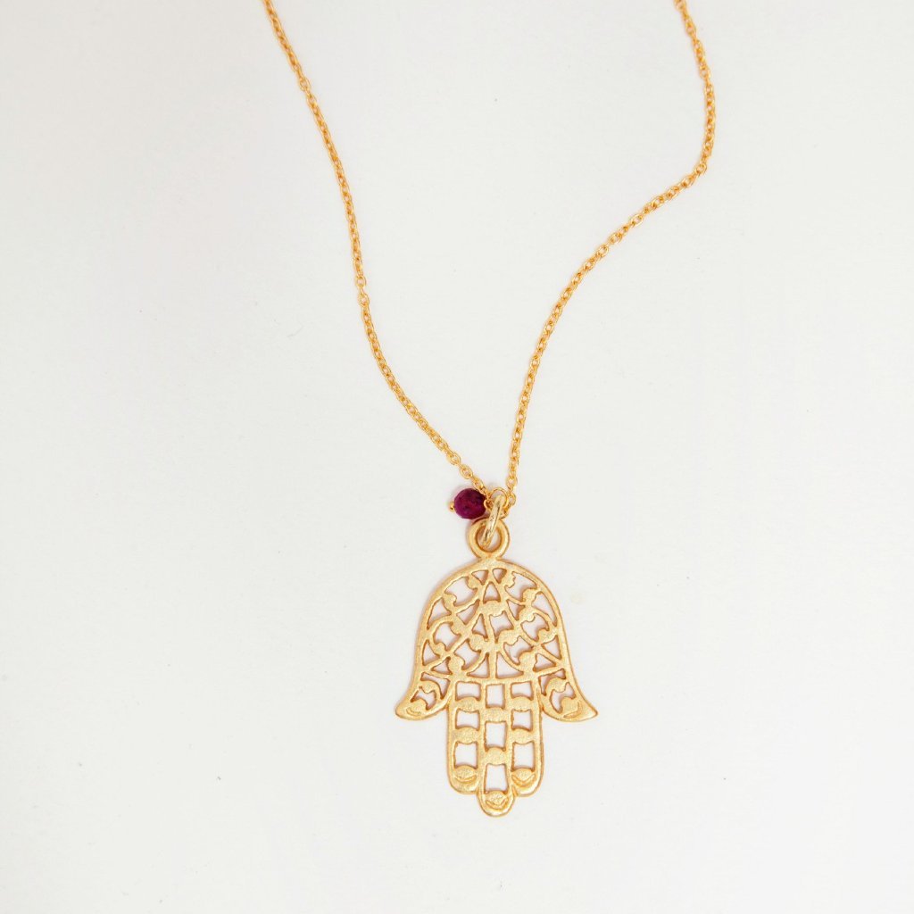 WHOLESALE Hamsa Pendant: Case pack 4